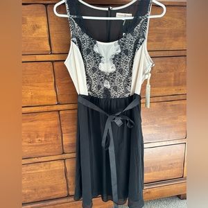 NWT Alter’d State black and off white dress size XL